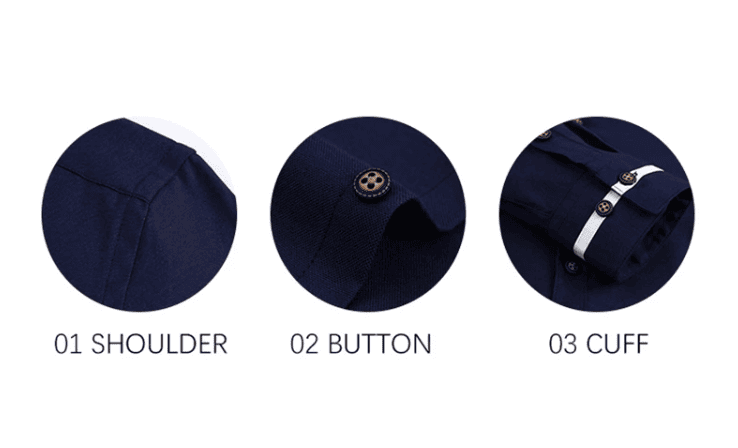 قمصان رجالي طويلة الأكمام